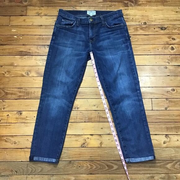CURRENT Elliott jeans The flying medium rise mid ankle distressed size 26 - Picture 6 of 9